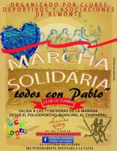 Almonte convoca la I Marcha Solidaria 