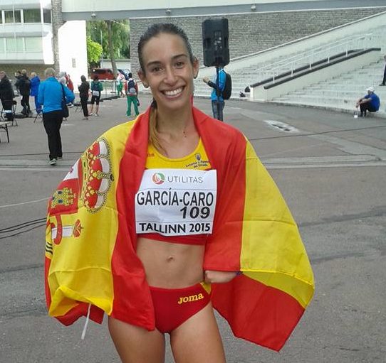 Laura García-Caro en la Copa de Europa de Marcha