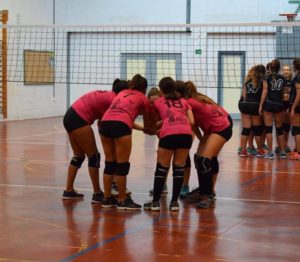I Concentración de La Provincia en Juego para el Club Voleibol Isla Cristina