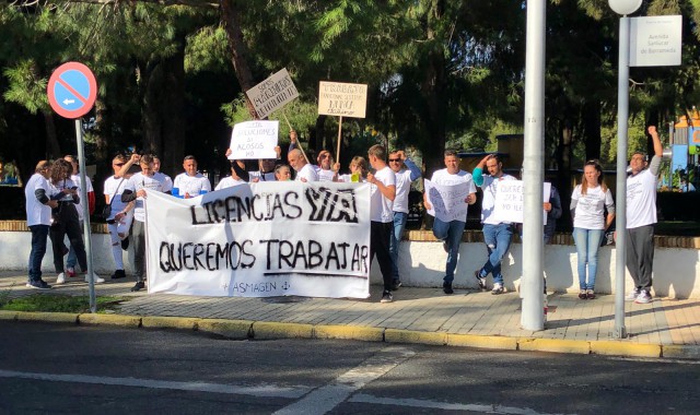 Los Mariscadores de Isla Cristina piden solución urgente