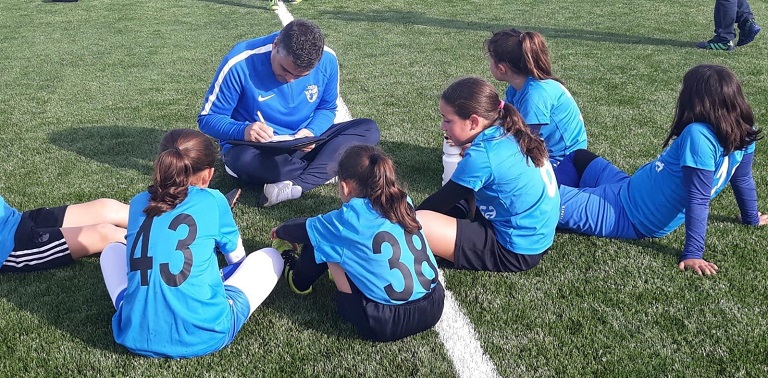Celebrada la primera concentración de Fútbol femenino en Puebla de Guzmán