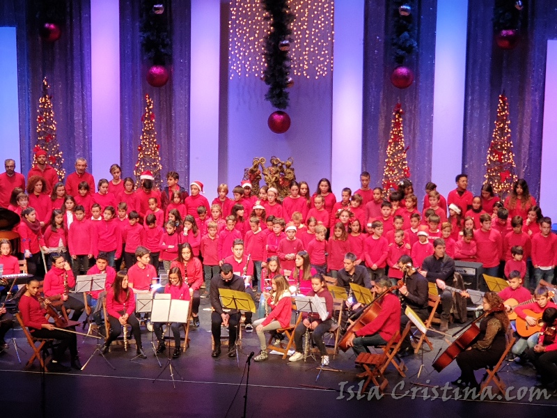 Celebrado el concierto extraordinario navideño del Conservatorio de Música isleño