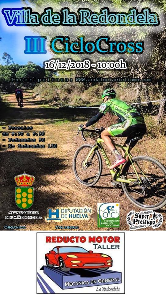 Ciclocross Villa de La Redondela 2018. Para los amantes del pedal
