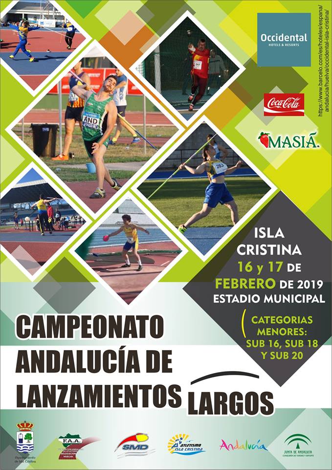 Isla Cristina acoge el Campeonato de Andalucía de Lanzamientos Largos