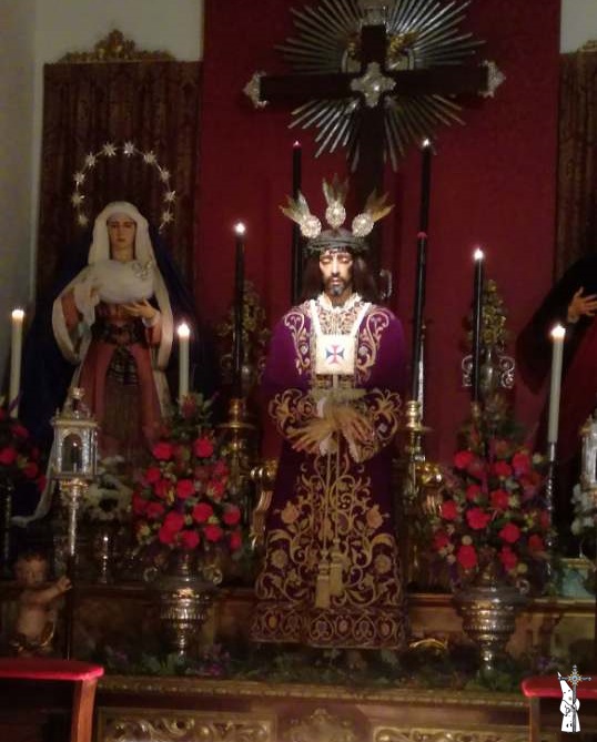 Isla Cristina hace un llamamiento a la participación en el Besapiés a Jesús Nazareno Cautivo y Rescatado