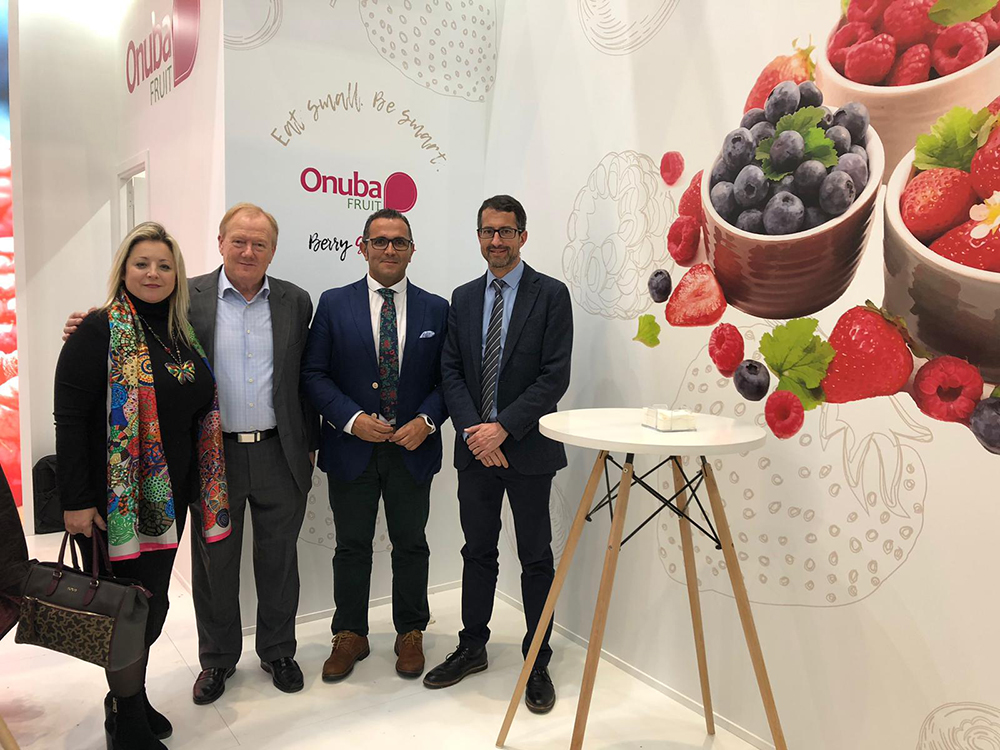 La Diputación de Huelva respalda al sector de los frutos rojos en Fruit Logística Berlín