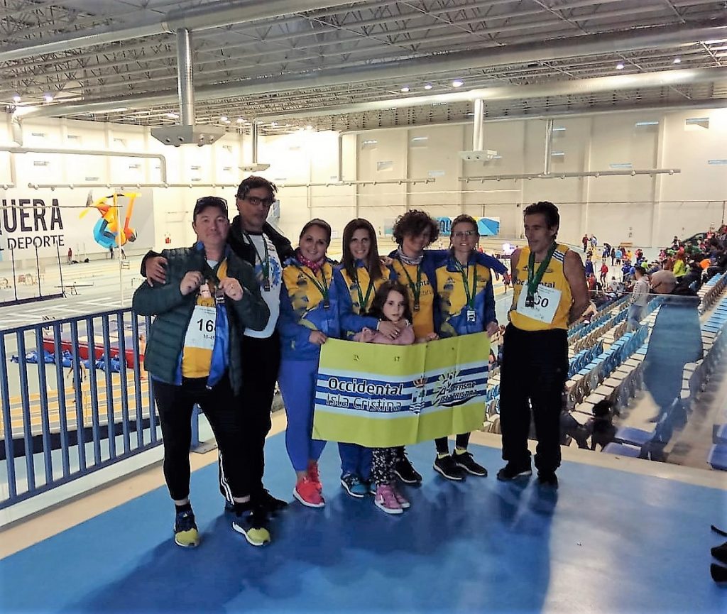 Oro, Plata y Bronce, para el atletismo isleño en el Campeonato de Andalucía Máster