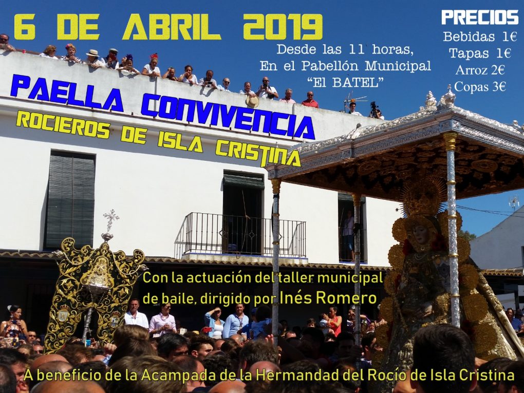 Paella Convivencia rociera en Isla Cristina