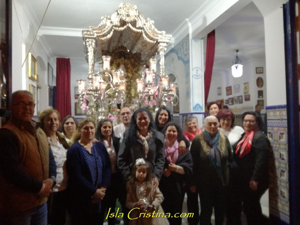 El Coro “Virgen del Mar” Cantó la Salve en la Hermandad del Rocío de Isla Cristina