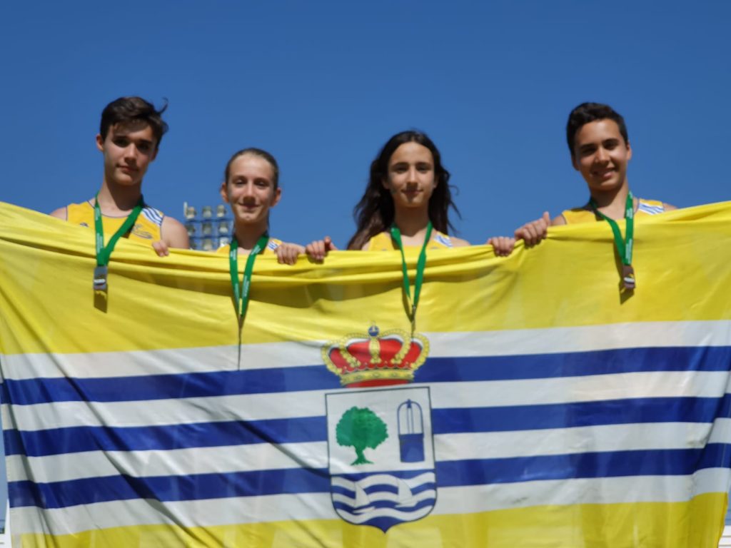 Los Infantiles traen 7 medallas del Campeonato de Andalucía de Atletismo Zonal Occidental de Invierno
