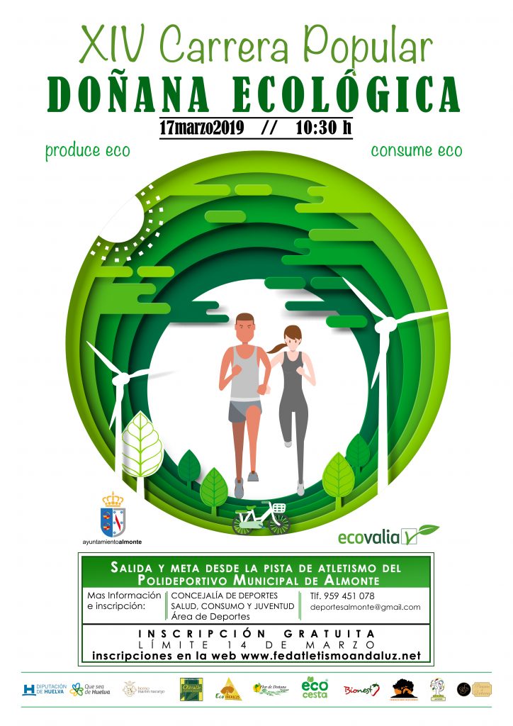 Almonte celebra la XIV Carrera Popular Doñana Ecológica
