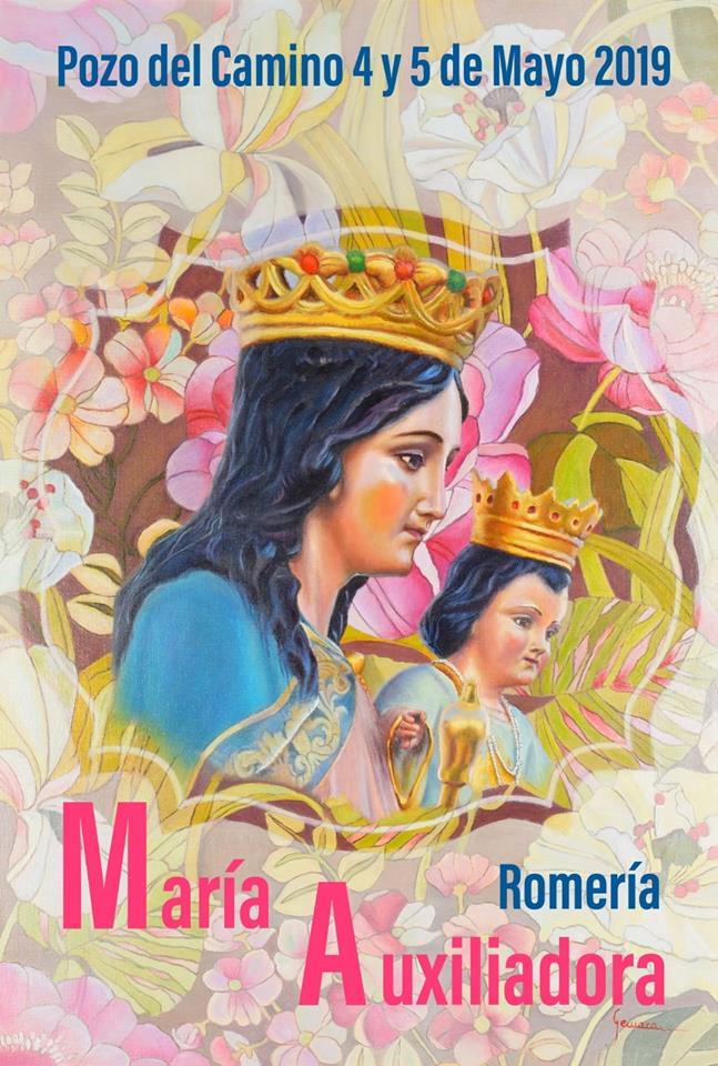 Cartel Romería María Auxiliadora 2019, “Pozo del Camino”