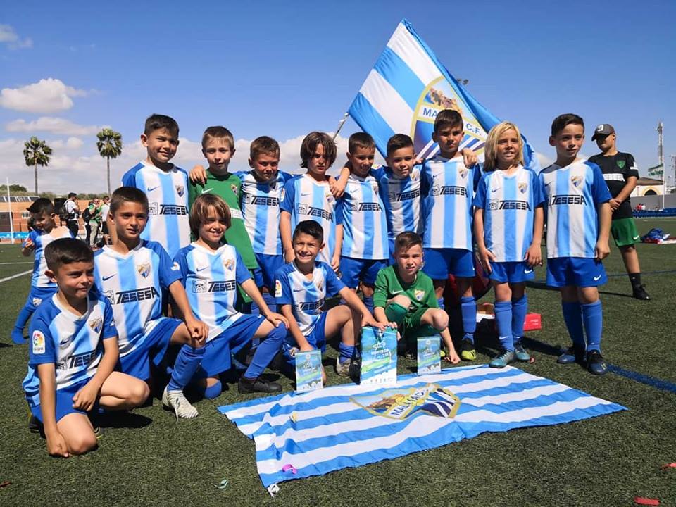 Málaga CF, primer ganador de la Huelva Capital Gañafote CUP en prebenjamín