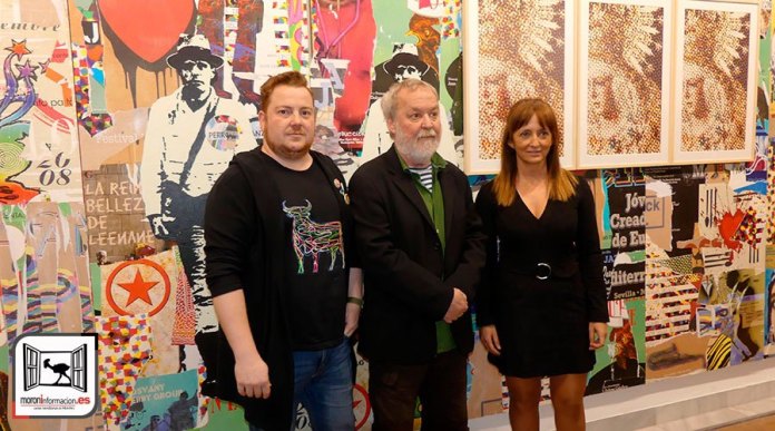 El artista isleño Manolo Cuervo presentó ayer en Morón su exposición “All You Need is Jazz”