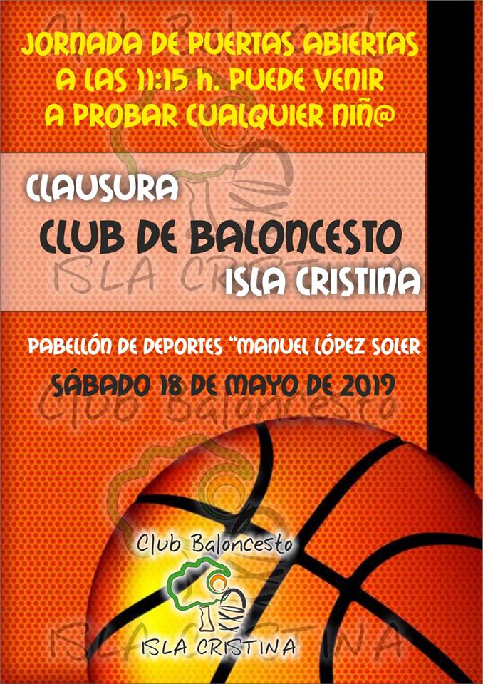 Jornada de puertas abiertas del Club Baloncesto Isla Cristina