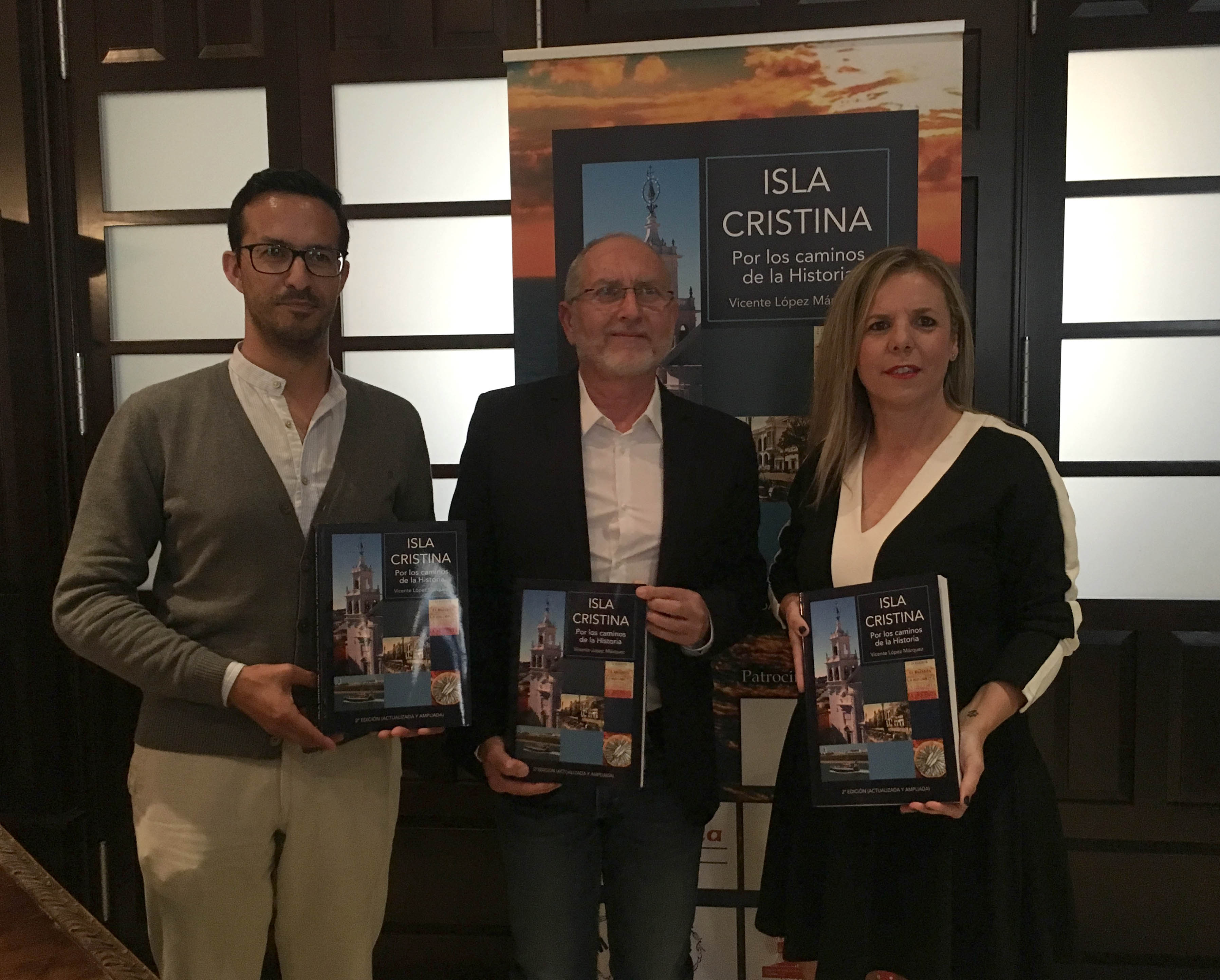 Publicada la reedición del libro Isla Cristina por los caminos de la historia de Vicente López Márquez