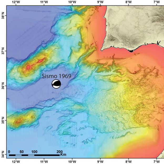 Un científico luso detecta deslizamientos en la corteza terrestre frente a las costas de Isla Cristina