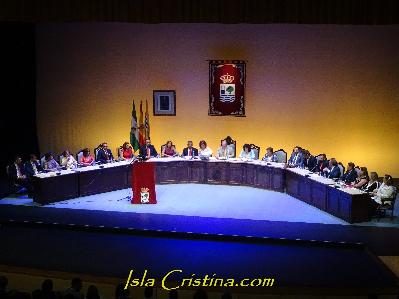 Imágenes Pleno de Constitución del Ayuntamiento de Isla Cristina