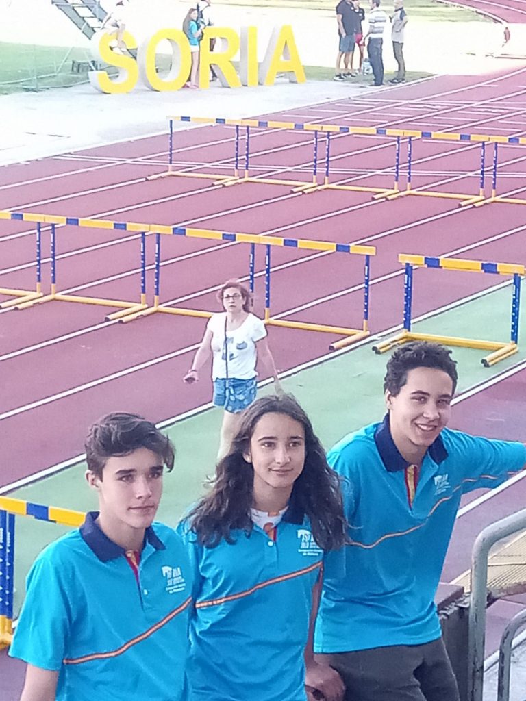 La cantera del CA. Isla Cristina en el Campeonato de España de Atletismo