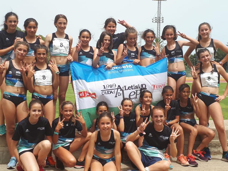 El Ciudad de Lepe destaca en el Campeonato de Andalucía Infantil de Clubes