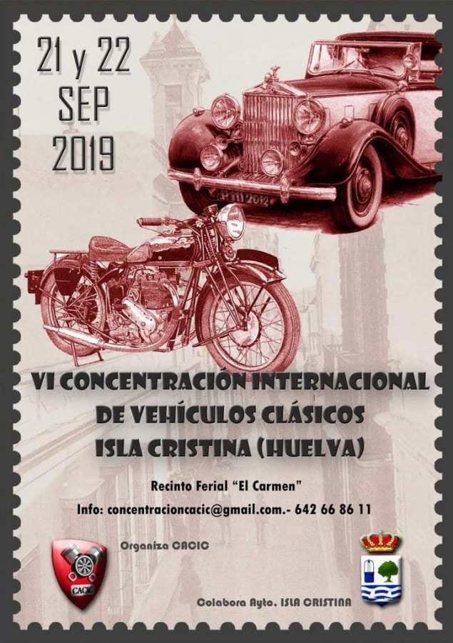 VI Concentración Internacional de Vehículos Clásicos en Isla Cristina