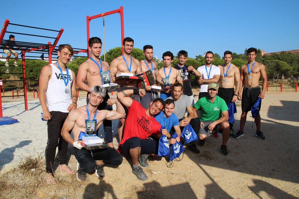 Celebrado el Primer Campeonato de Batallas de Street Workout en Islantilla