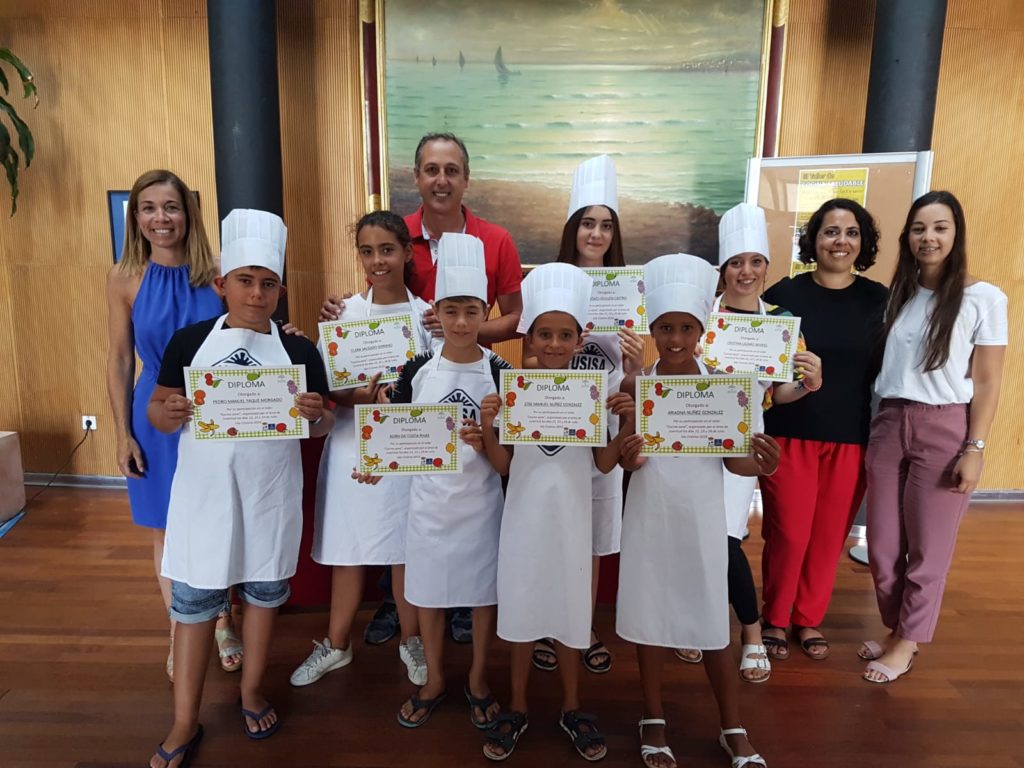 Clausurado un Taller de Cocina Saludable para jóvenes isleños