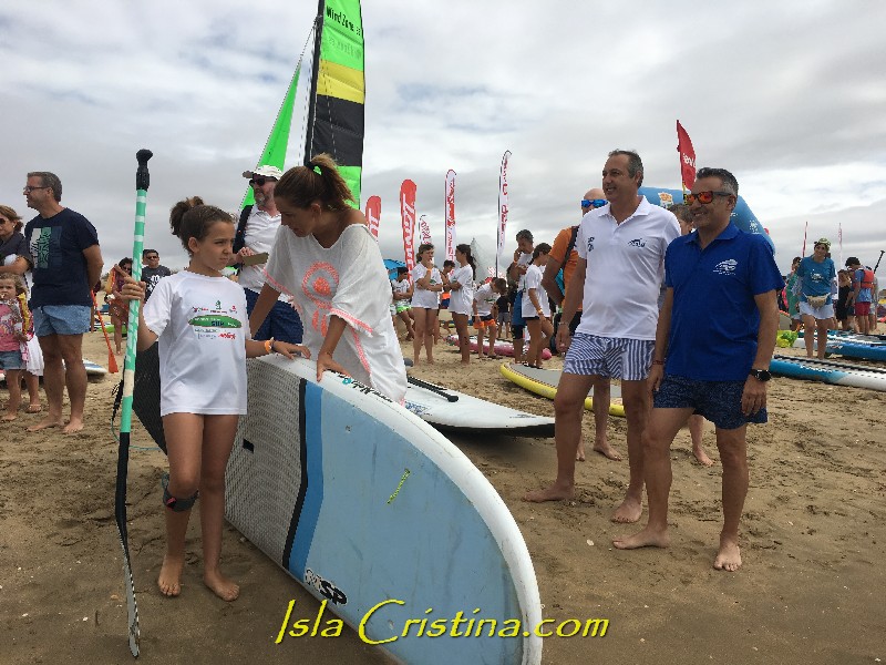 Isla Cristina congregó a los amantes del Paddle Surf