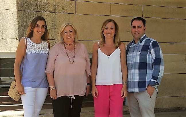 La Delegada de Salud en Huelva visita Isla Cristina