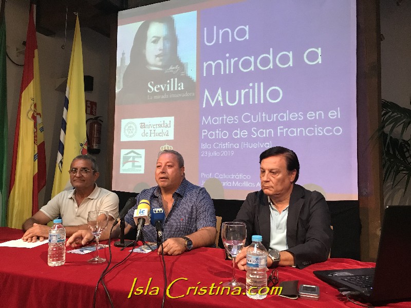 El catedrático Morillas Alcázar ofrece una conferencia en Isla Cristina sobre Murillo