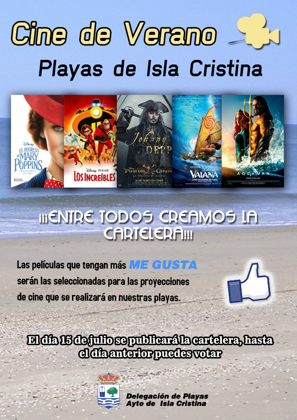 Cine de verano – Playas de Isla Cristina