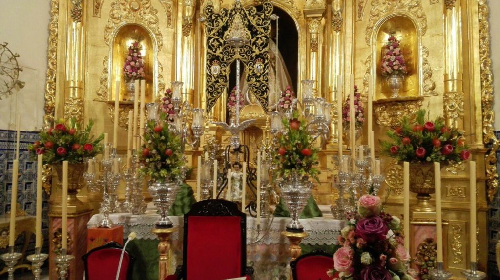 Sabatina en Honor de la Virgen del Rocío en Isla Cristina