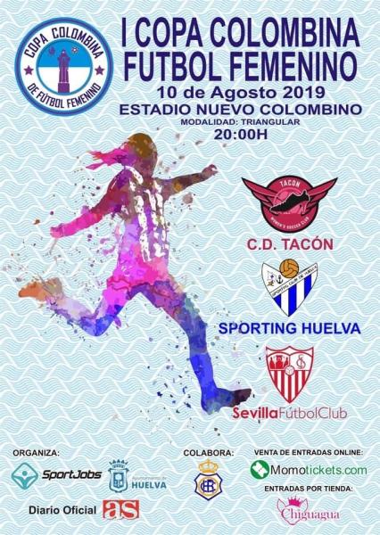 Huelva acoge este fin de semana la I Copa Colombina de Fútbol Femenino