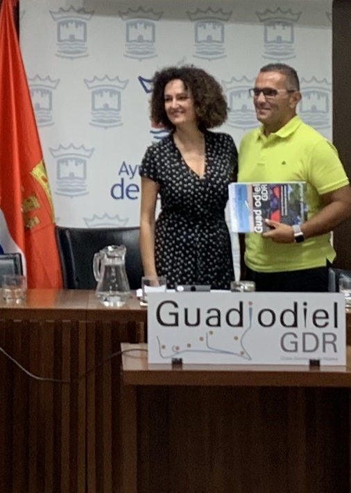 Salvador Gómez, alcalde de La Redondela cede la Presidencia del GDR GUADIODIEL