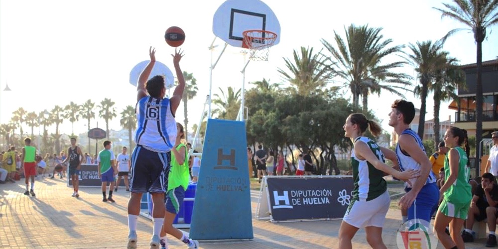 Gibraleón y La Palma del Condado ponen el broche de oro al Circuito Provincial, 3×3 de baloncesto