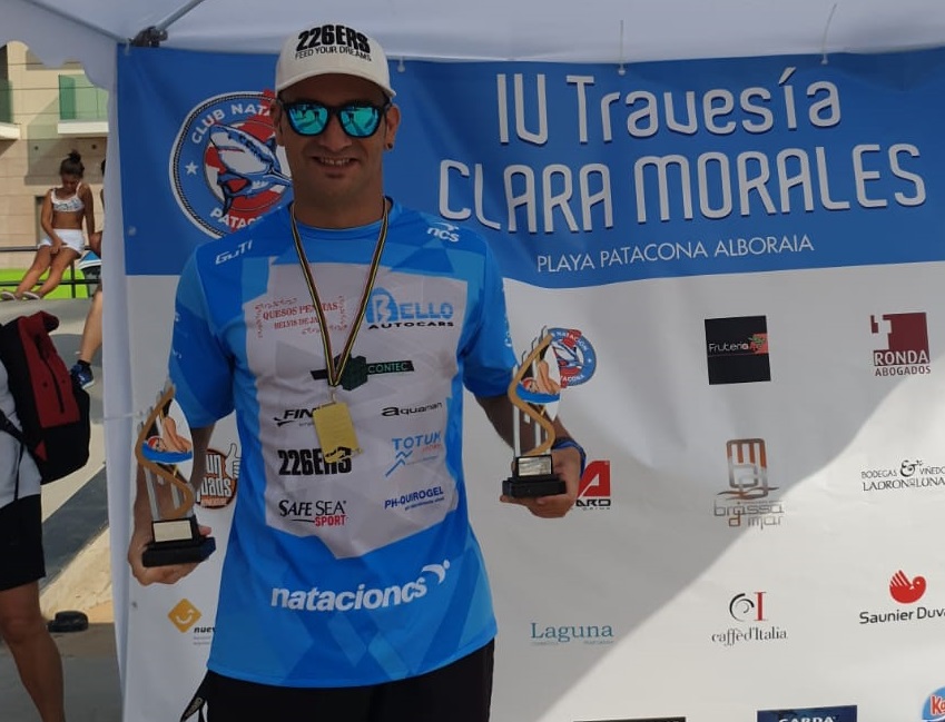 Rubén Gutiérrez, Campeón “moral” de la Travesía Clara Morales de Valencia