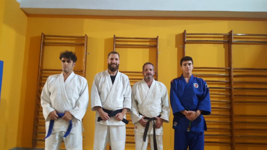 José Peña se entrena para los Campeonatos de Andalucía de judo
