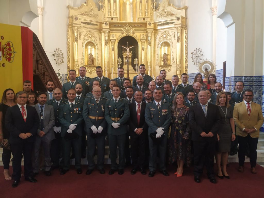 La Guardia Civil celebra el día de su Patrona en Isla Cristina
