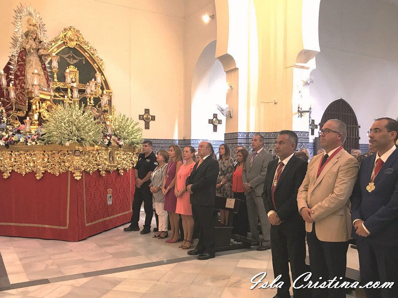 Este lunes terminaron las Fiestas Patronales en Isla Cristina