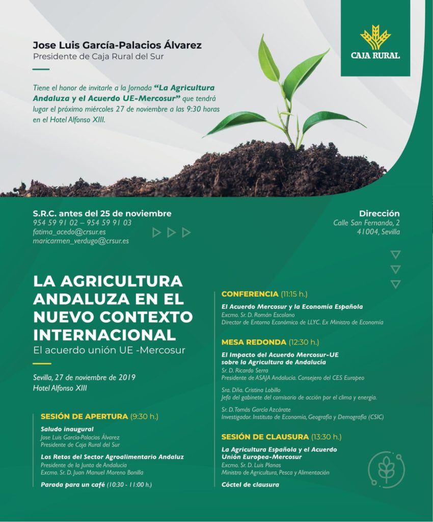 Jornada de Caja Rural del Sur sobre “La agricultura andaluza