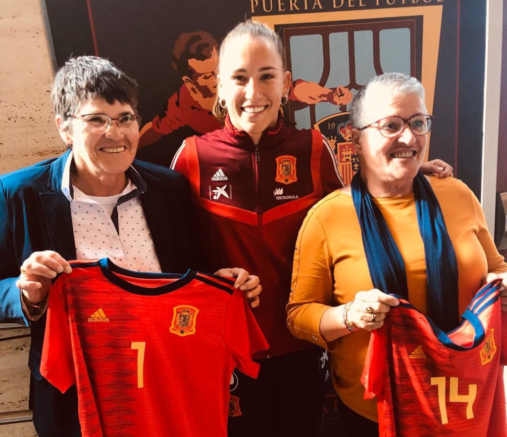 Rosa Nacimiento y Margarita Núñez, Premiadas por la Federación Española de Fútbol