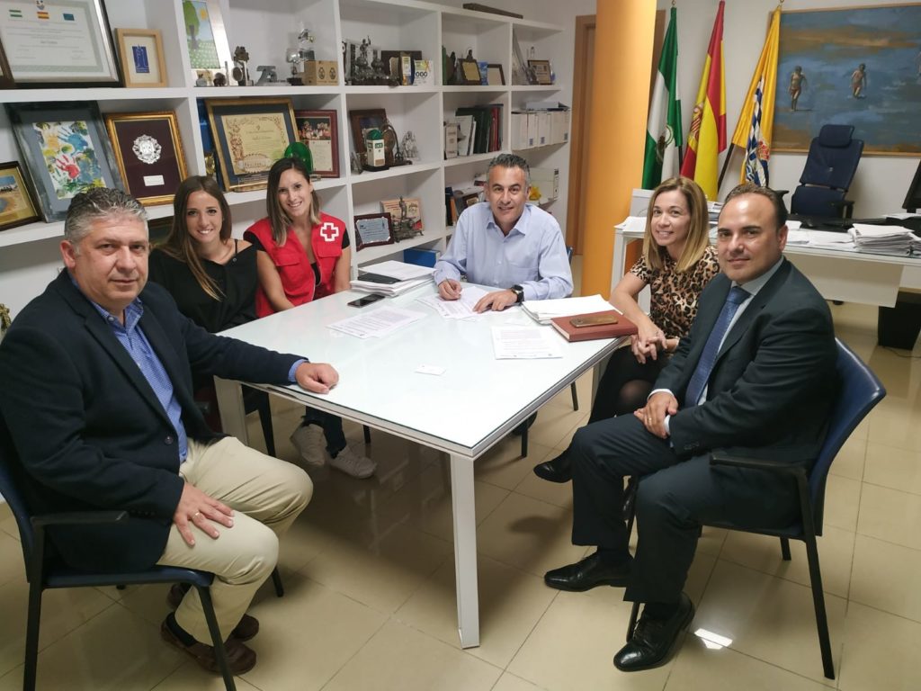 El Ayuntamiento, OHL Igessan y Cruz Roja , firman un convenio de colaboración para el fomento del empleo juvenil