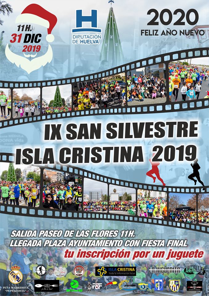 Isla Cristina acoge el 31 de diciembre la tradicional Carrera Popular San Silvestre
