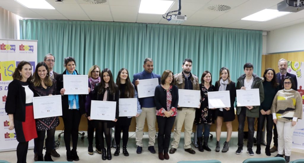 Ocho jóvenes Universitarios ven premiados sus proyectos con la Cátedra de Innovación Social de Aguas de Huelva
