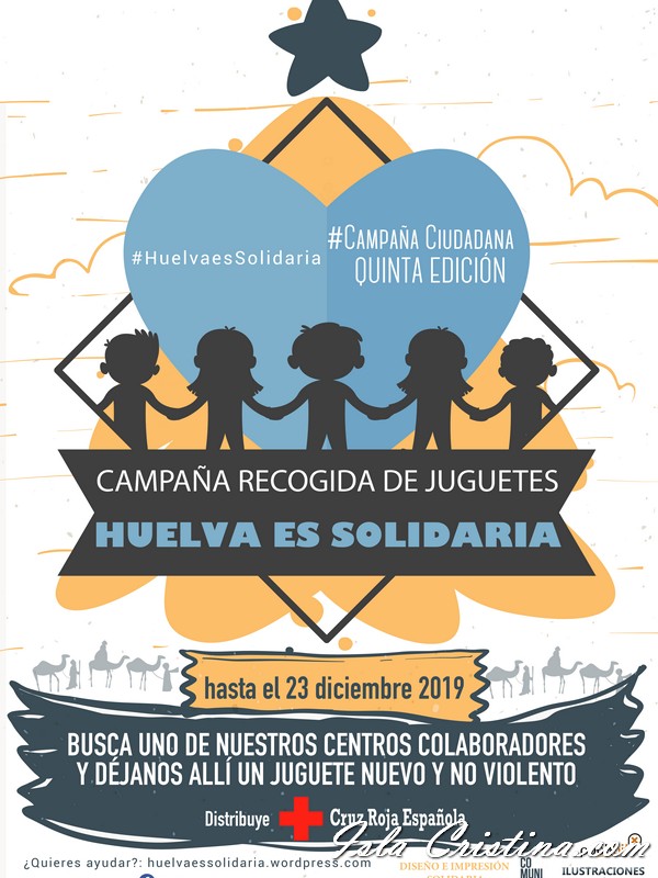 Comienza una nueva edición de “Huelva es solidaria” para garantizar juguetes para la infancia más vulnerable.