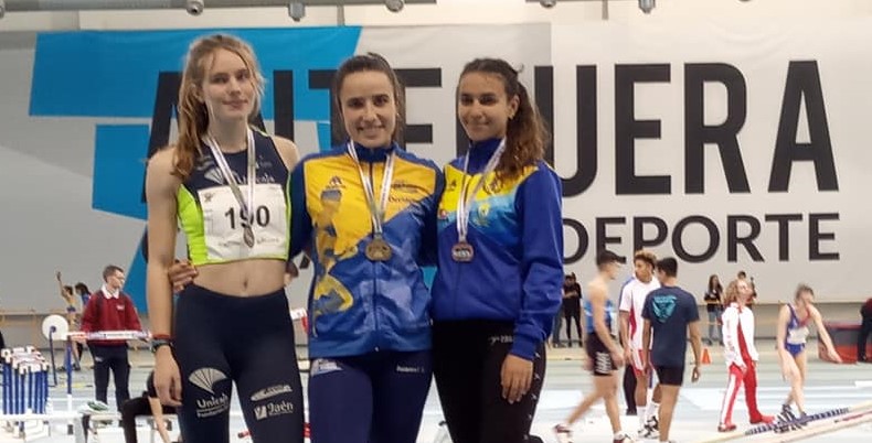 Los onubenses logran 4 galardones en el Campeonato de Andalucía Absoluto Indoor
