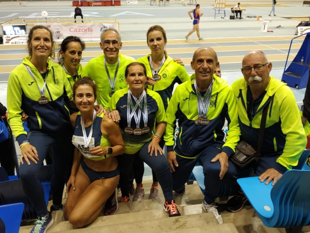 Los veteranos logran 17 galardones del Campeonato de Andalucía Máster