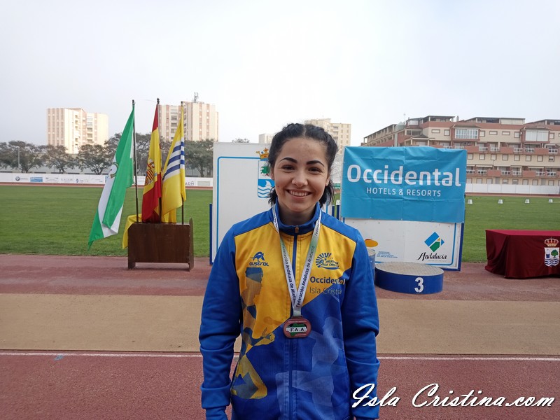 Huelva con 9 medallas en el Campeonato de Andalucía de Lanzamientos Largos