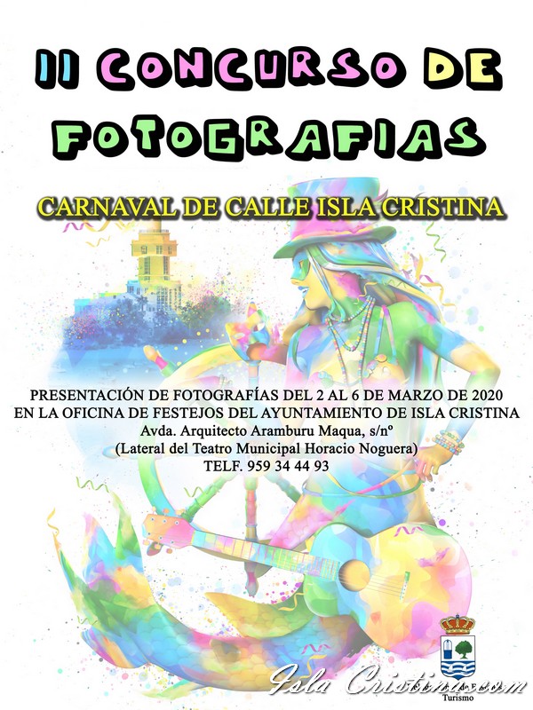 El Ayuntamiento de Isla Cristina convoca el II Concurso de fotografías 'El Carnaval en la Calle'