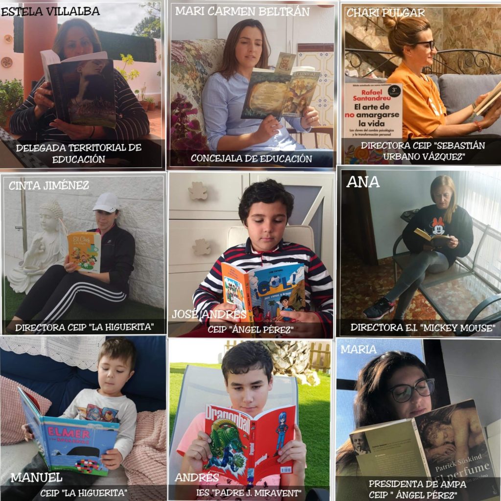Más de cuatrocientas imágenes participan en la iniciativa virtual para celebra el Día Escolar del Libro